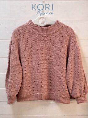 KORI AMERICA - Pull ajouré doux - Taille L